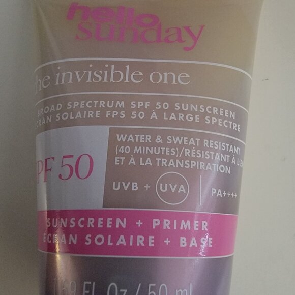 Hello Sunday The Invisible One Makeup Primer NIB - Picture 5 of 12